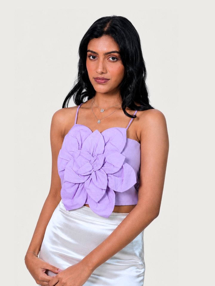 Purple Flower Top-02