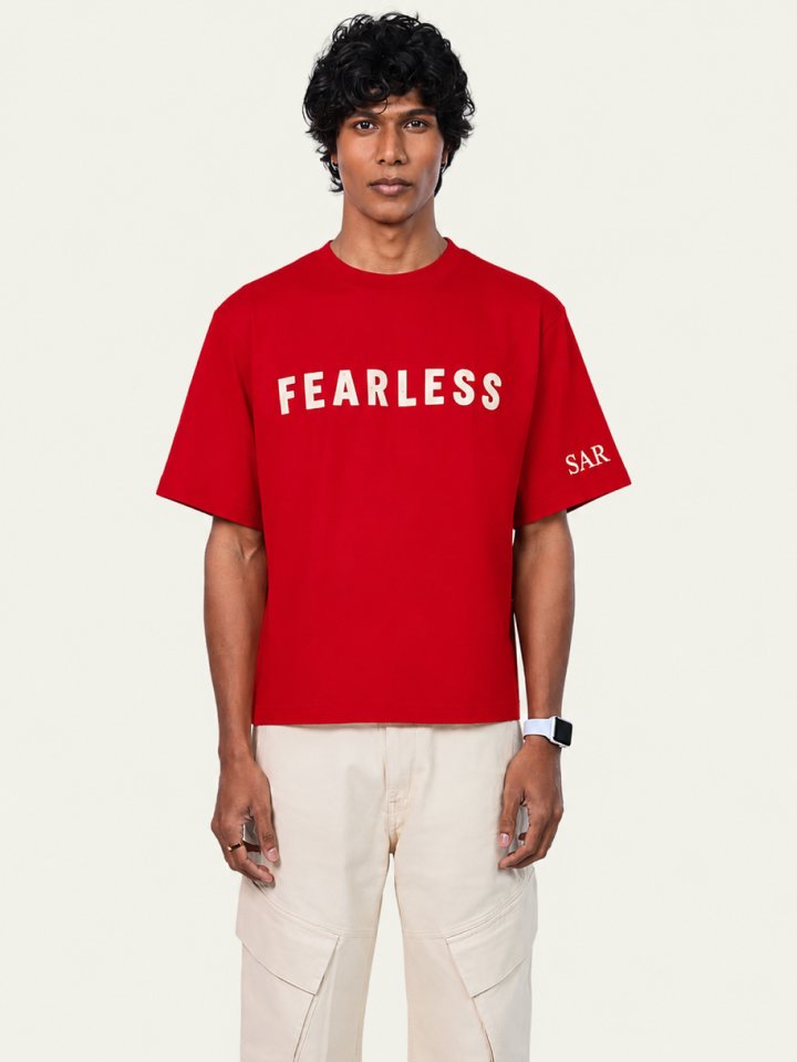 Fearless Red Tshirt-04