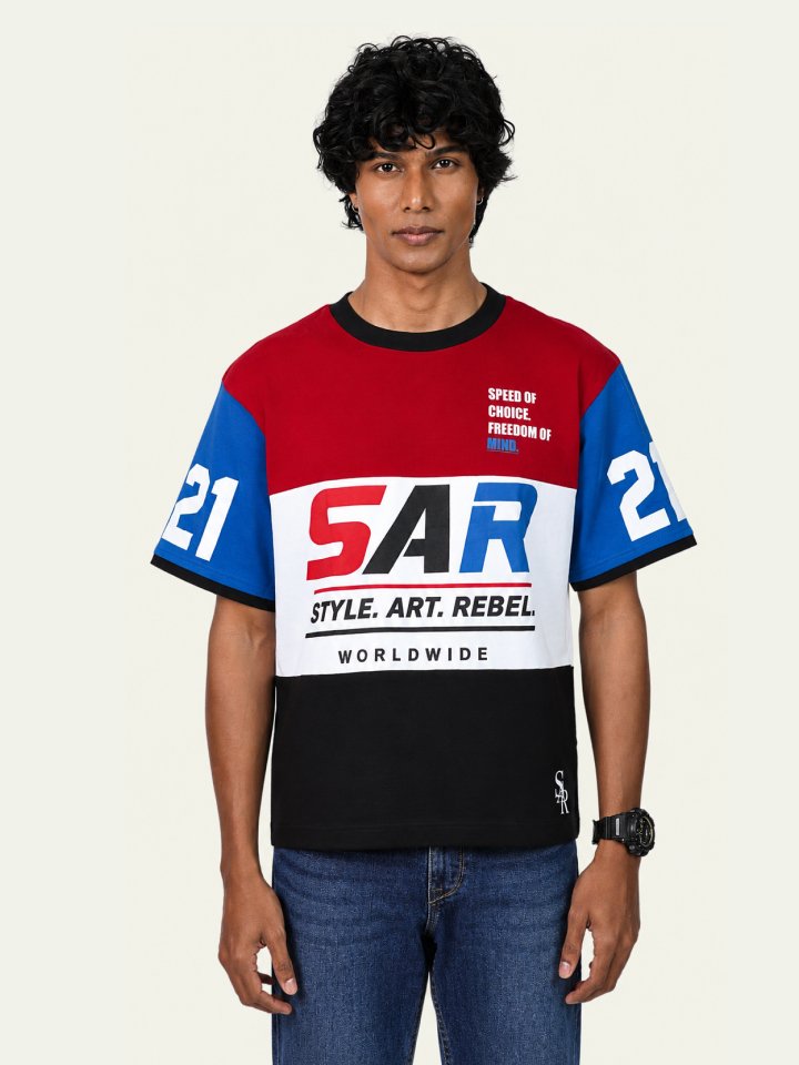 SAR 21 Colorblock Tee